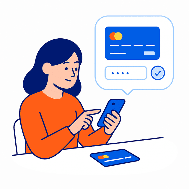 Customer Enters Card Details