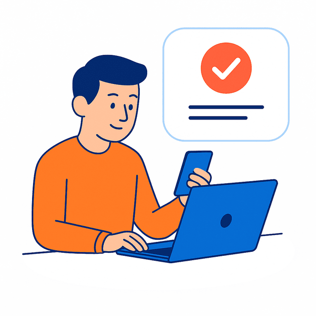 Instant Status & Confirmation